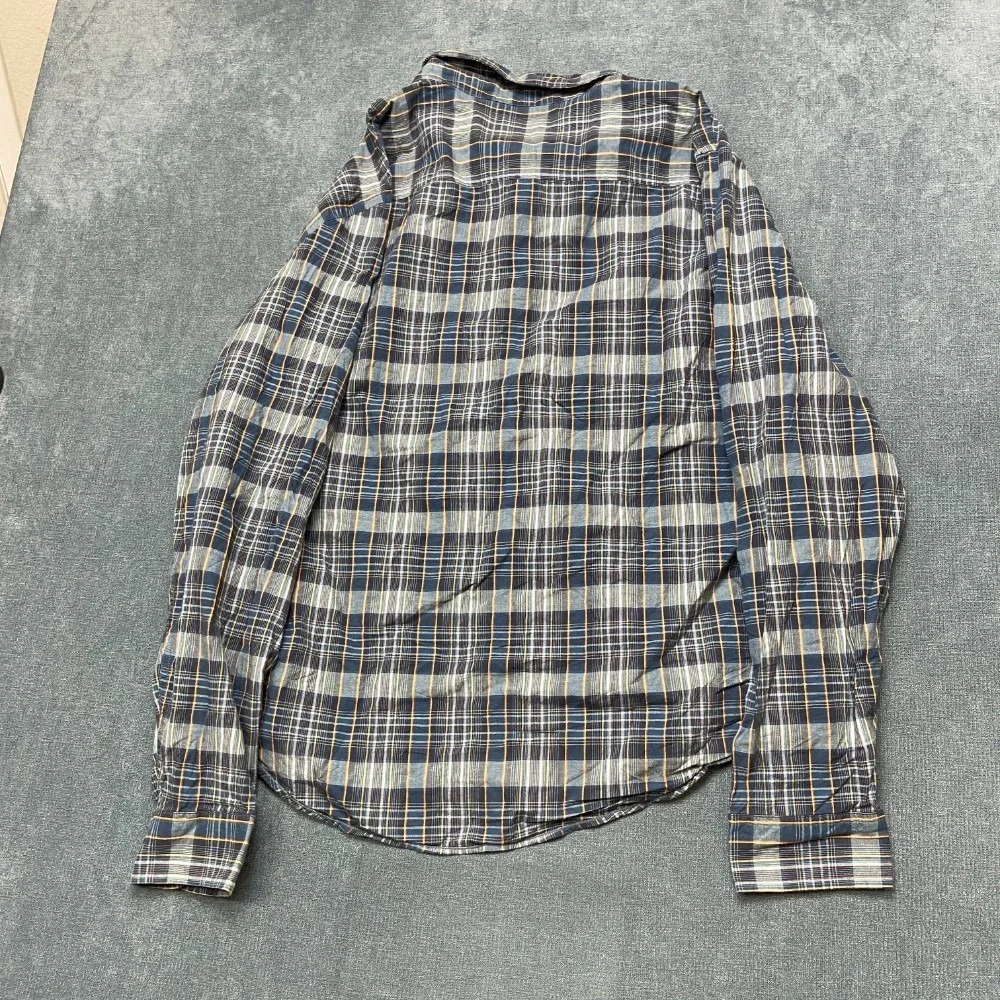 Vintage Levi's Red Tab Flannel Shirt Mens 2XL Multicolor Cotton Plaid Round Hem